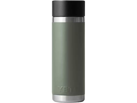 Yeti Rambler Hotshot Bottle with Hotshot Cap - 18 oz - Camp Green