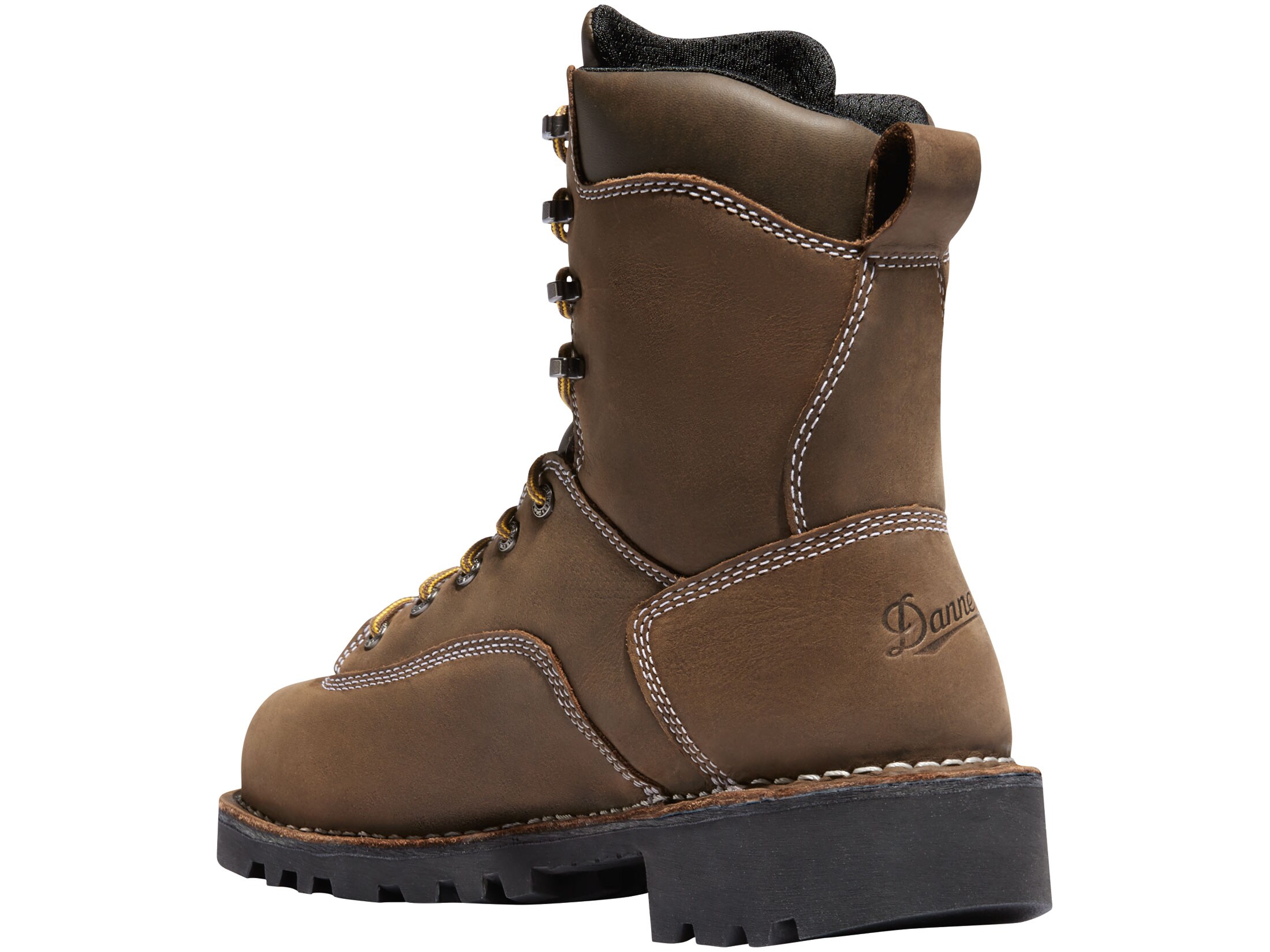 Danner Men's 14224 Gritstone 8" Brown Leather EH Waterproof Safety Shoes Boots 