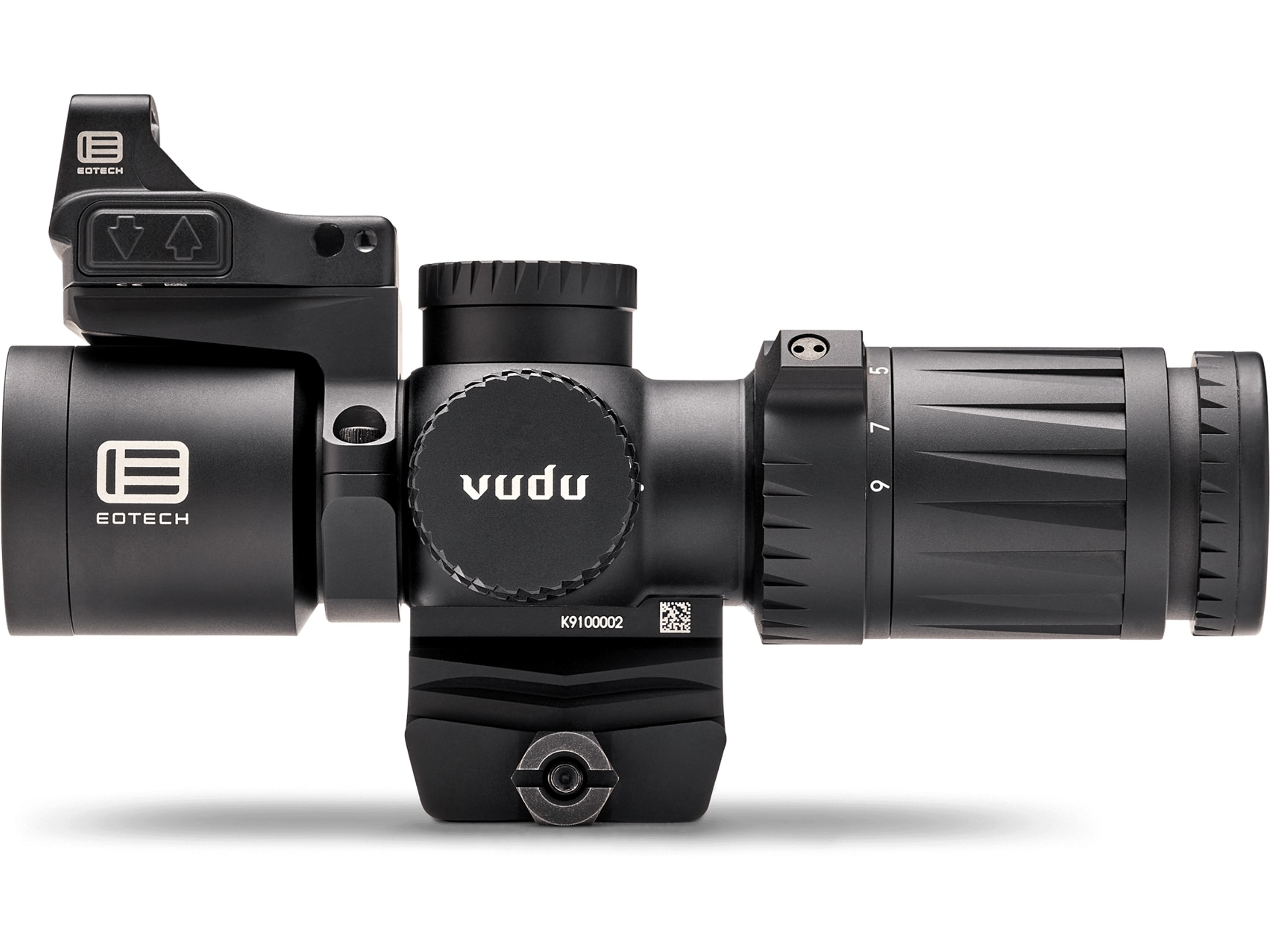 EOTech 光学機器 ズーム付き EOTech Vudu 3-9x32mm SFP Rifle Scope w/EFLX Sight (VDU3