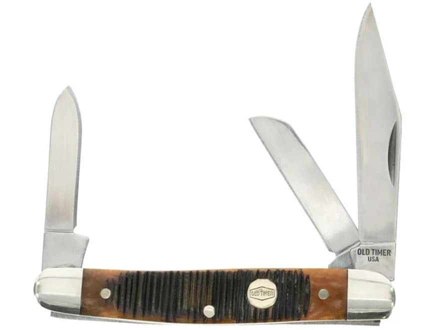 Boker Medium Stockman Pocket Knife 2.95 4034 Satin Clip Point