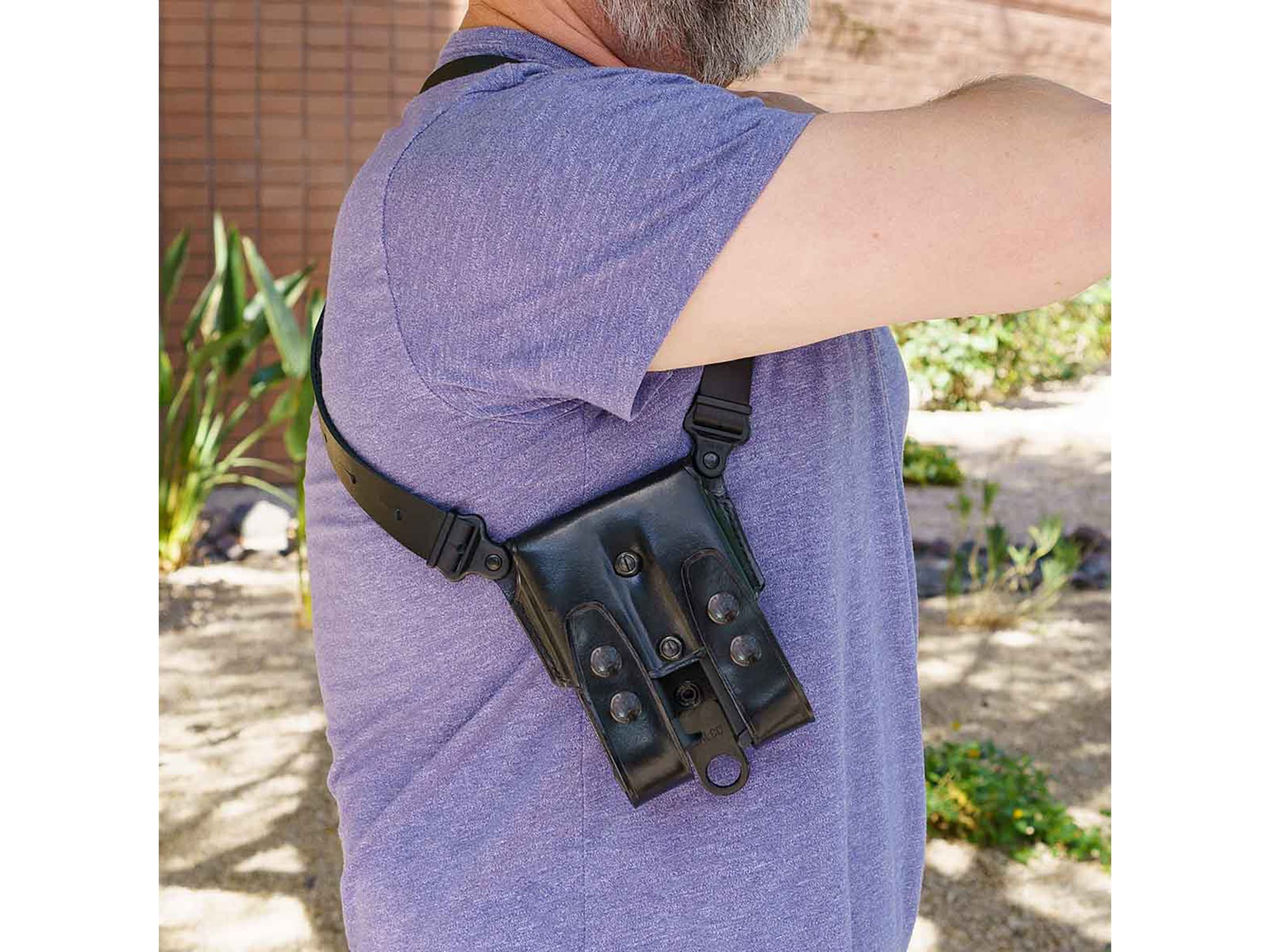 Galco Miami Classic Shoulder Holster Left Hand Sig Sauer P226 Leather