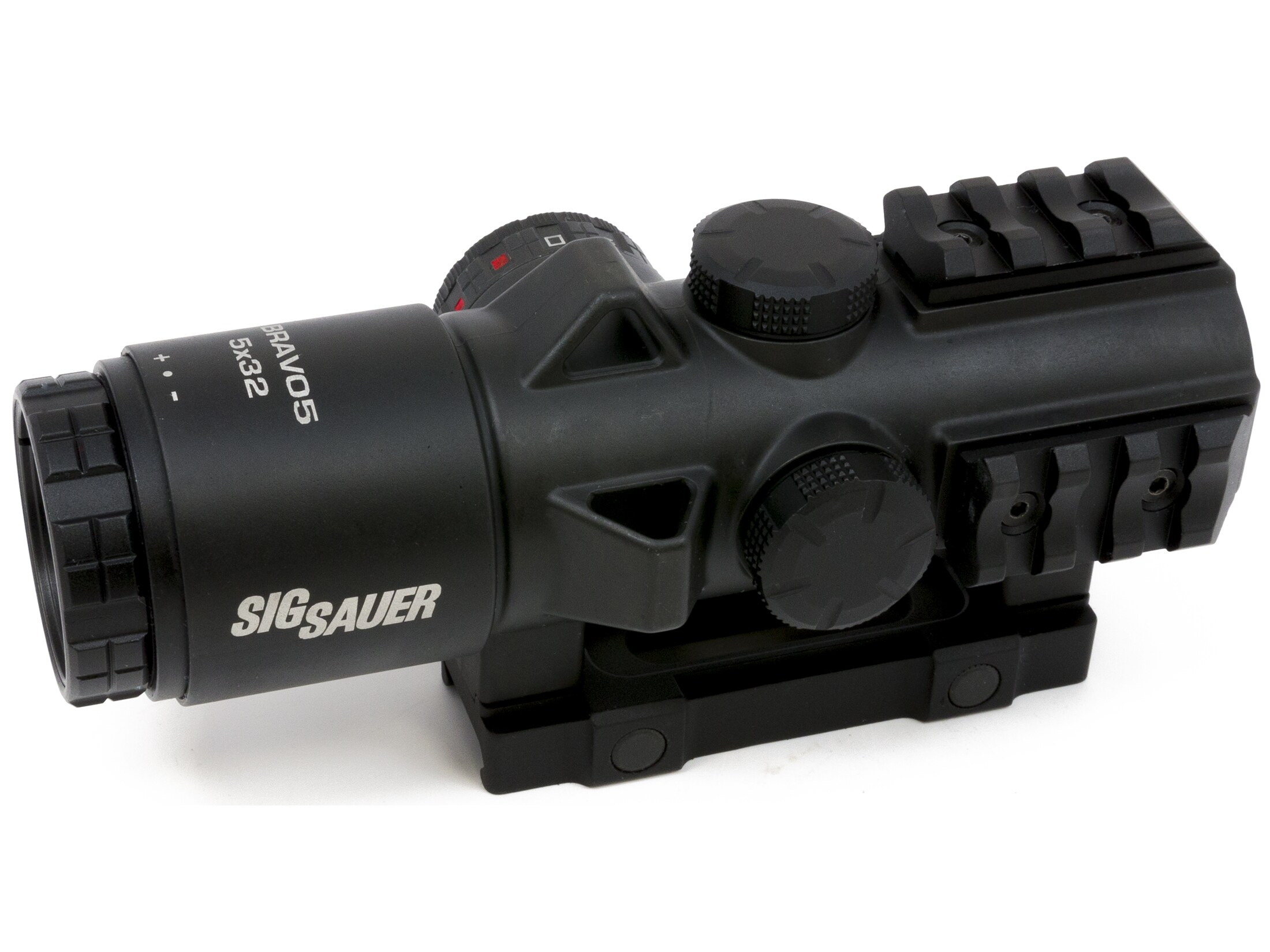 Sig Sauer BRAVO5 Prism Scope 5x 30mm 1/2 MOA Adjustments Illuminated