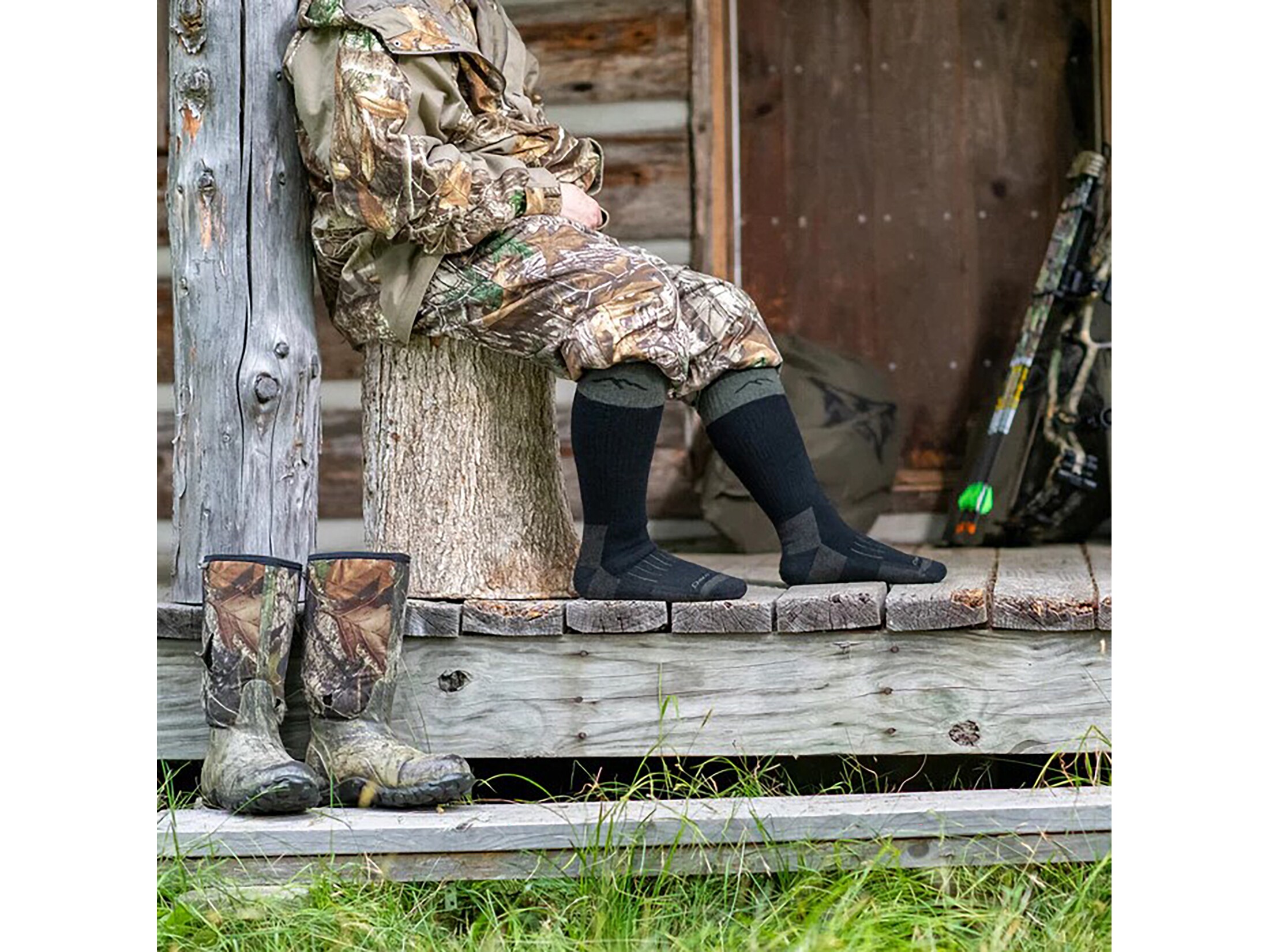 Darn Tough Hunting Socks - Men's Over-The-Calf Merino Wool Socks With Extra Cushion