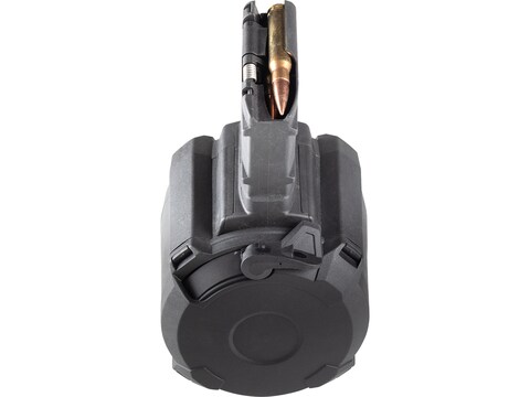 Magpul PMAG D-50 LR/SR Gen M3 Drum Magazine LR308, SR-25 308 Winchester 50-Round Polymer Black