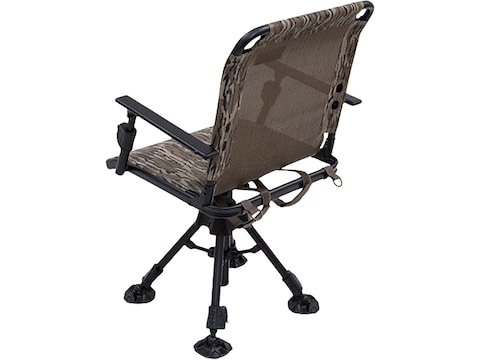 ALPS OutdoorZ Knockout Swivel Hunting Blind Chair Mossy Oak Bottomland
