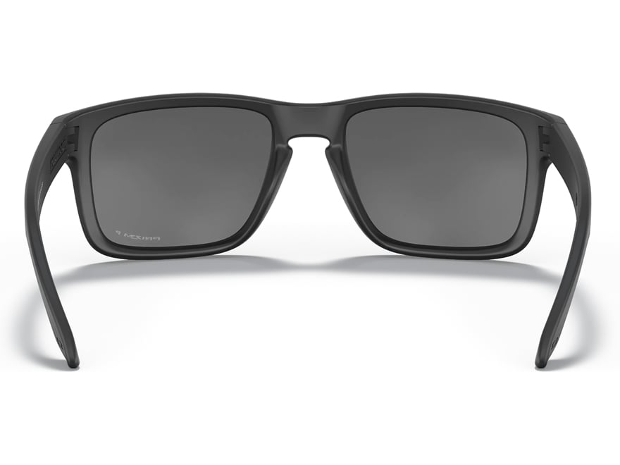 Oakley Men's Holbrook Polarized Sunglasses Matte Black Frame Prizm