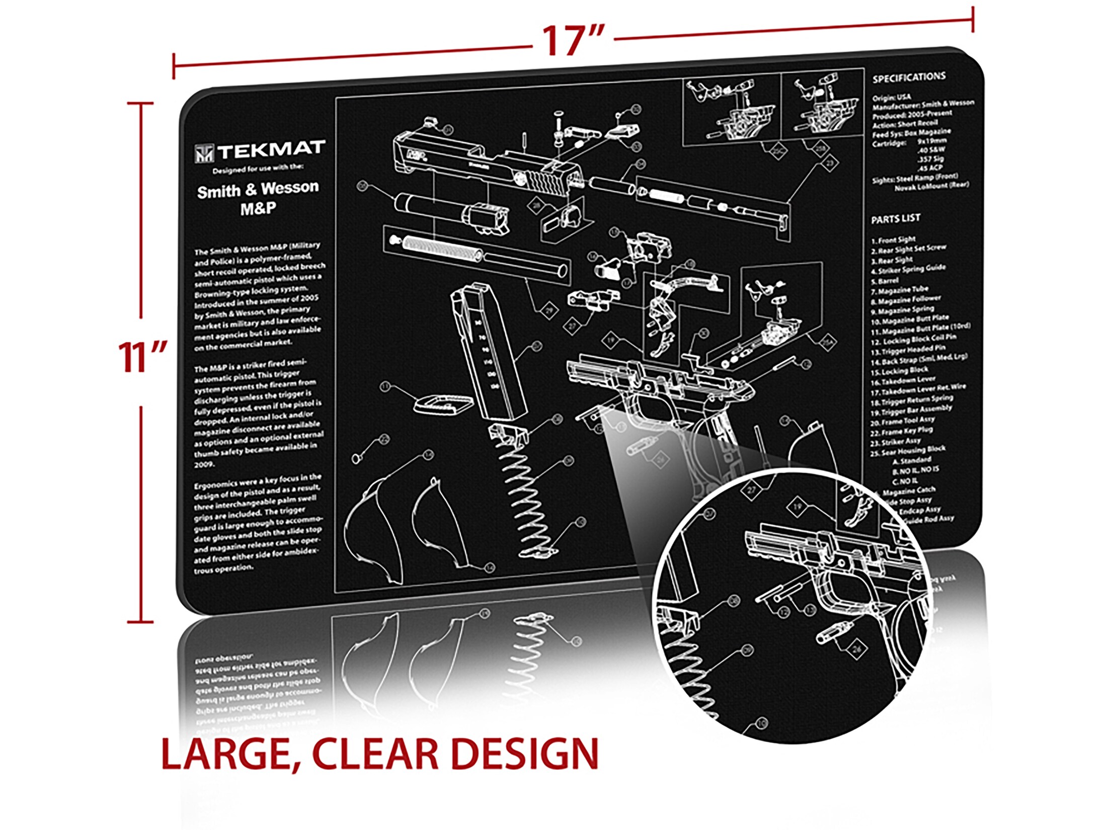 Tekmat Gun Cleaning Mat