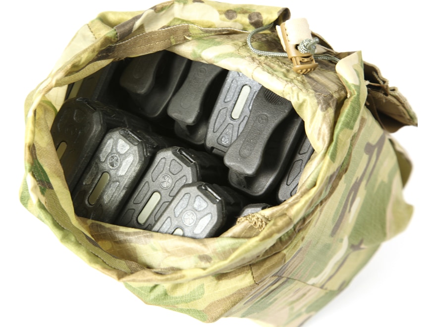 Drop pouch outlet molle