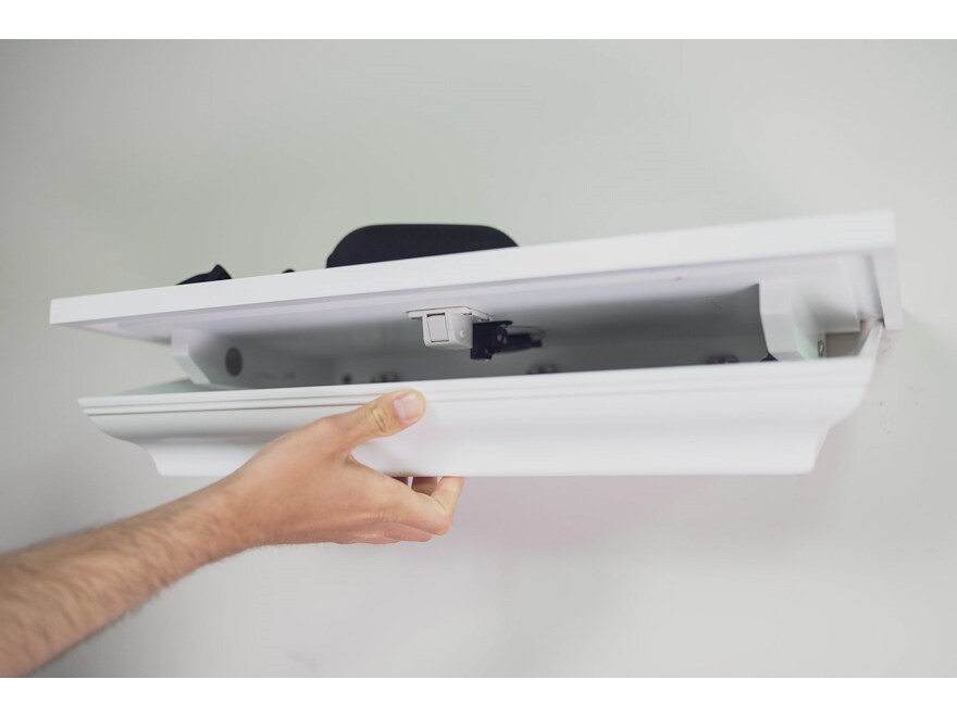 Details about   In Plain Sight Firearm Concealment Shelf W Automatic Built-in Internal LED Light 