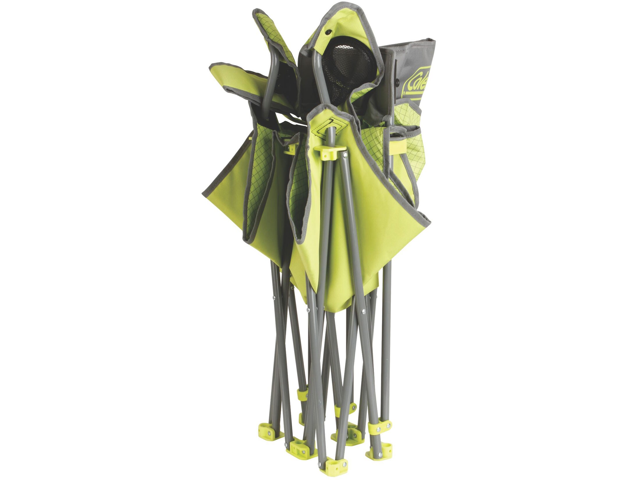 Coleman Quattro Lax Double Quad Camping Chair Polyester Steel Green