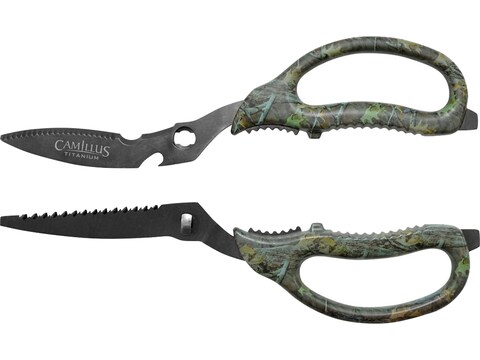 Camillus 9 Multifunction Game Shears Camo