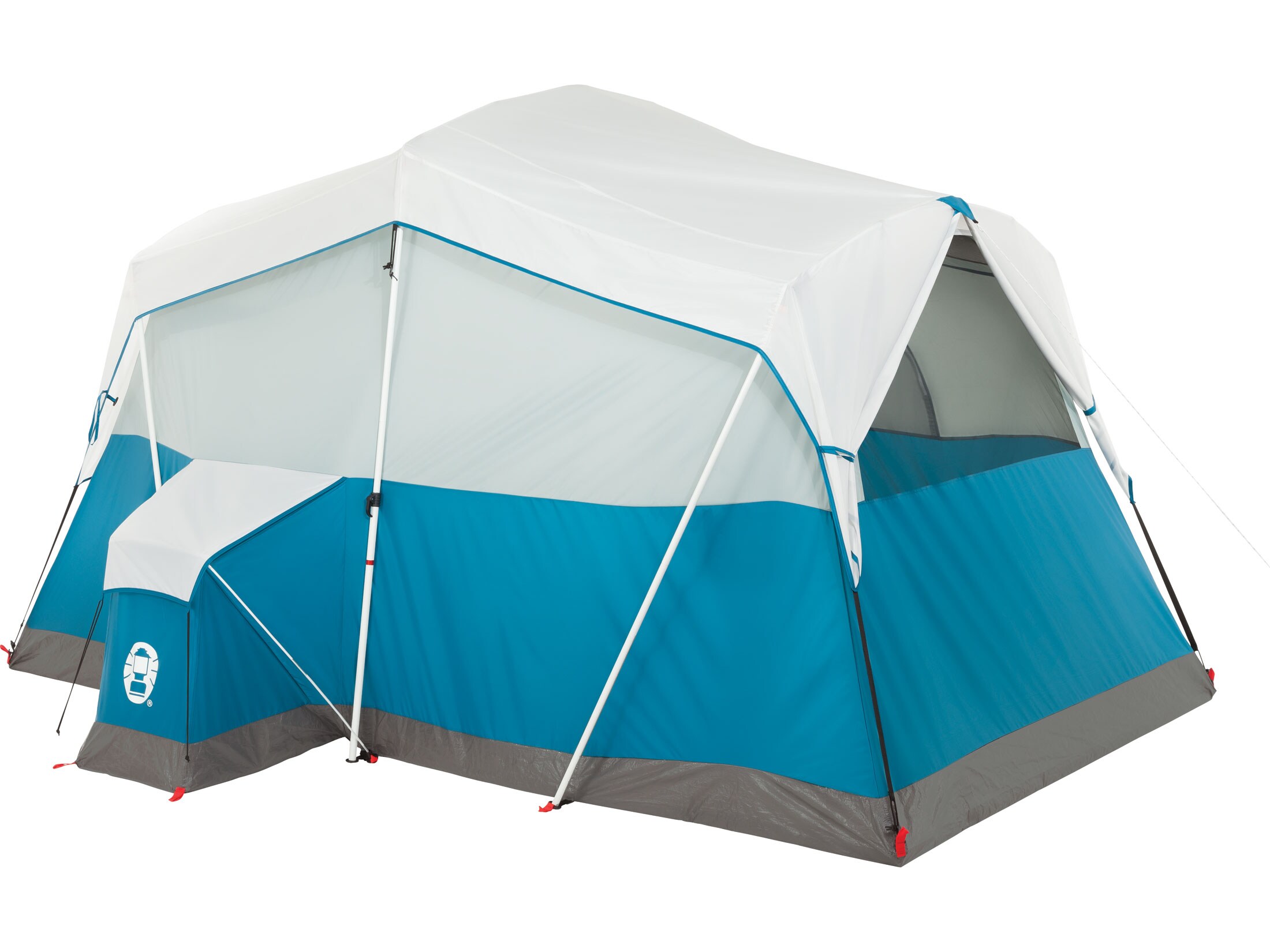 Coleman Echo Lake Fast Pitch 6 Man Cabin Tent 144x84x76 Polyester Blue