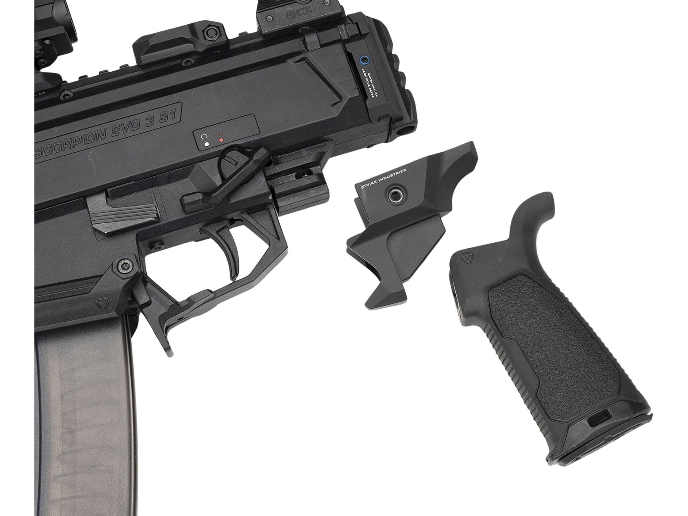 Strike Industries AR-15 Pistol Grip Adapter CZ Scorpion