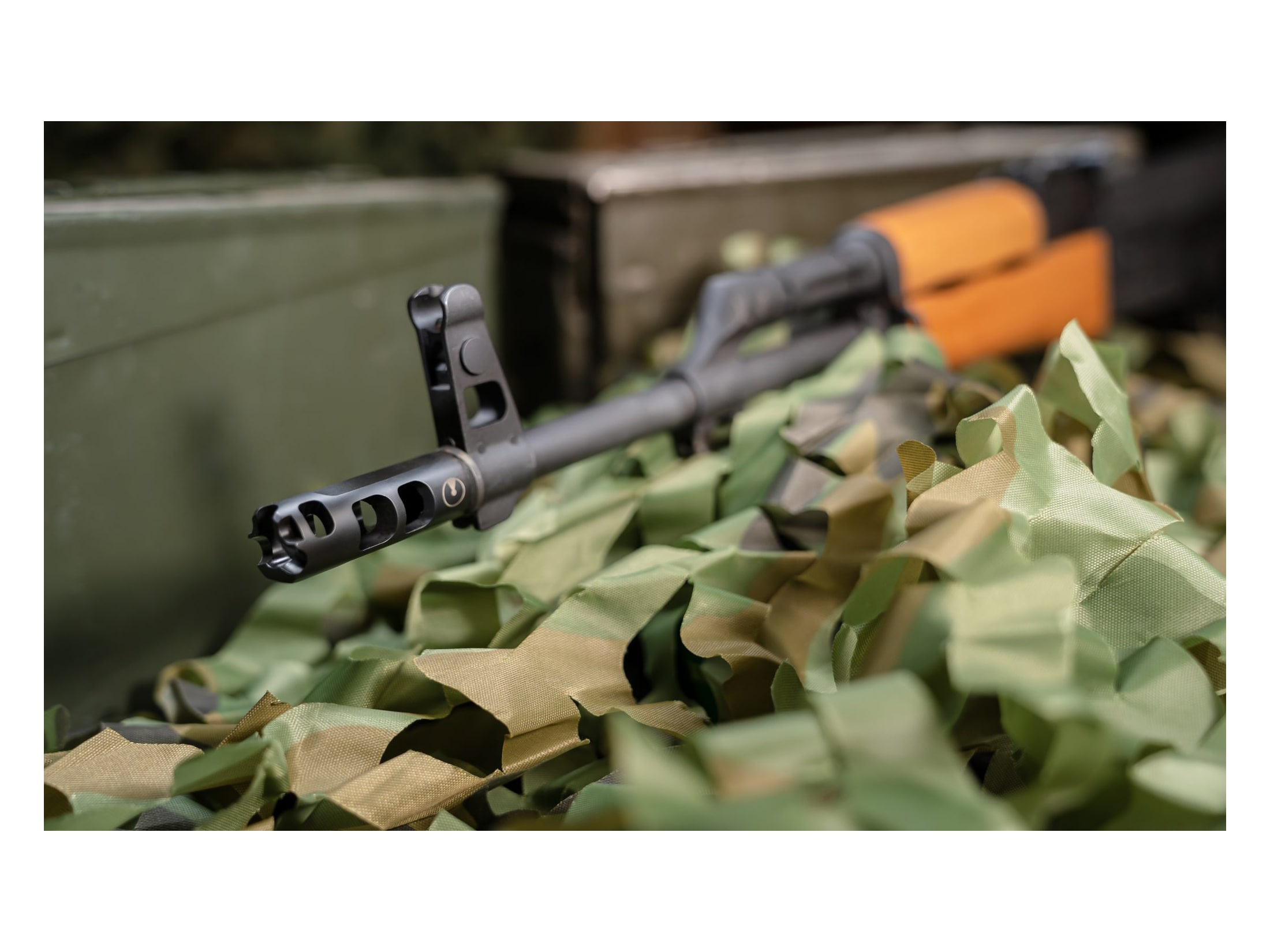 Ultradyne Vostok AK Compensator Muzzle Brake 7.62mm M14x1 LH Thread SS