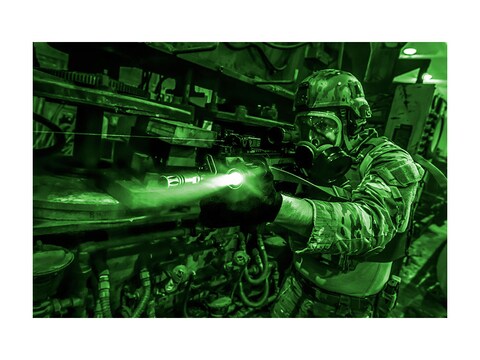 Steiner DBAL-A3 Civilian Dual Beam Laser Sight Advanced 3 Green with IR Illuminator, Picatinny Mount Black
