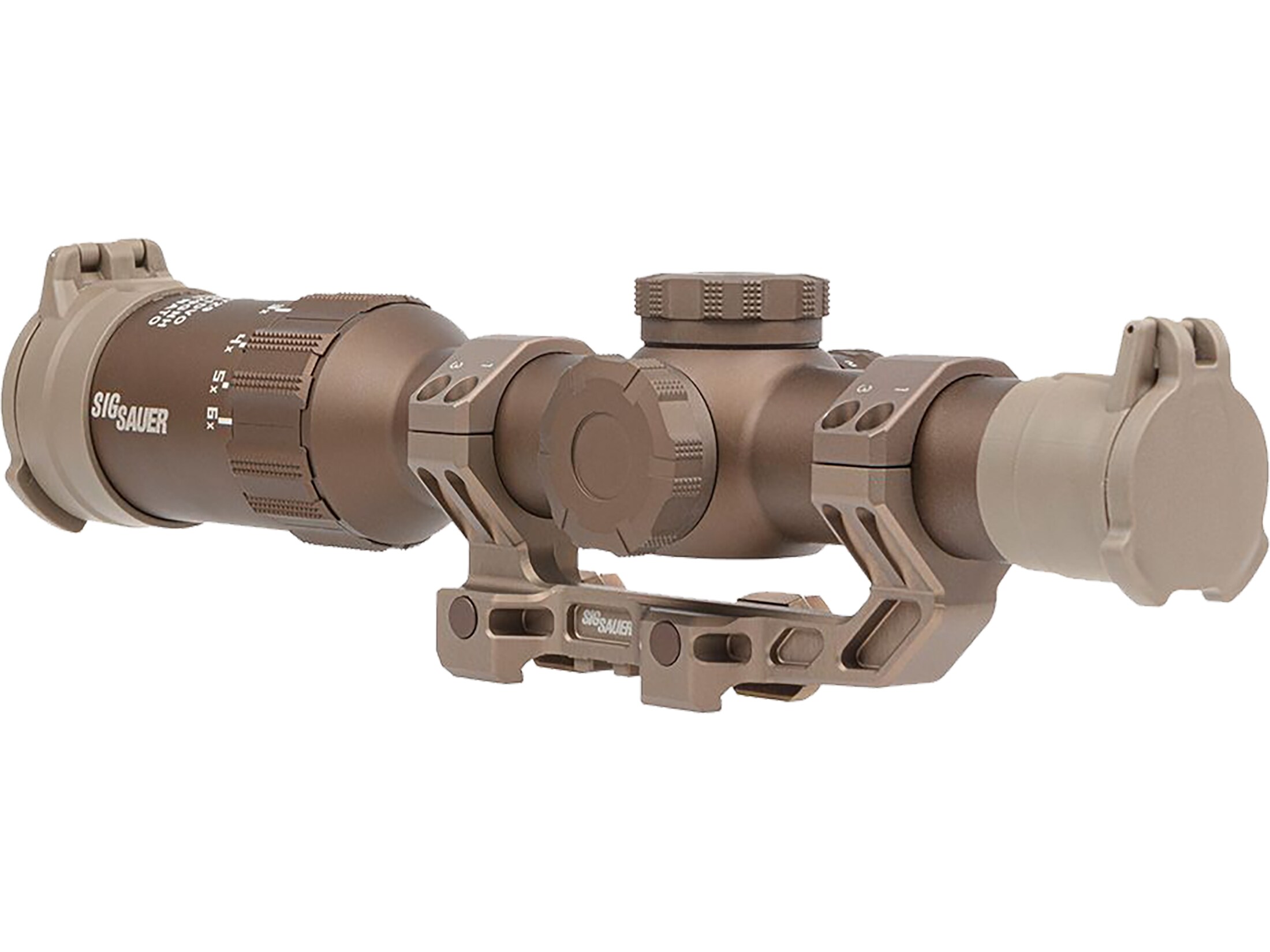 Sig Sauer Tango 6T Rifle Scope 1-6x 24mm Illuminated FL-6 Reticle Flat