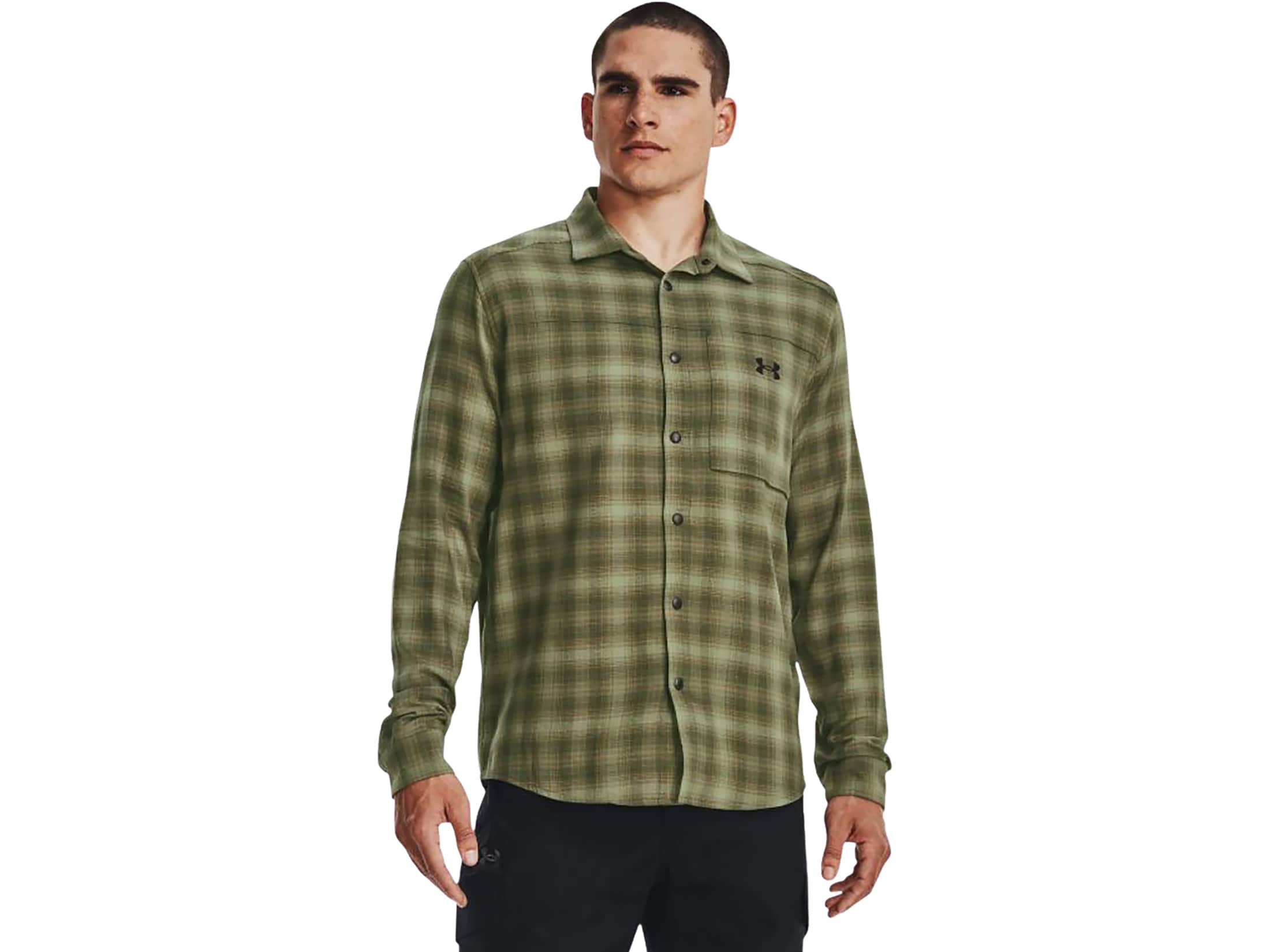 under armour men's flannel shirt