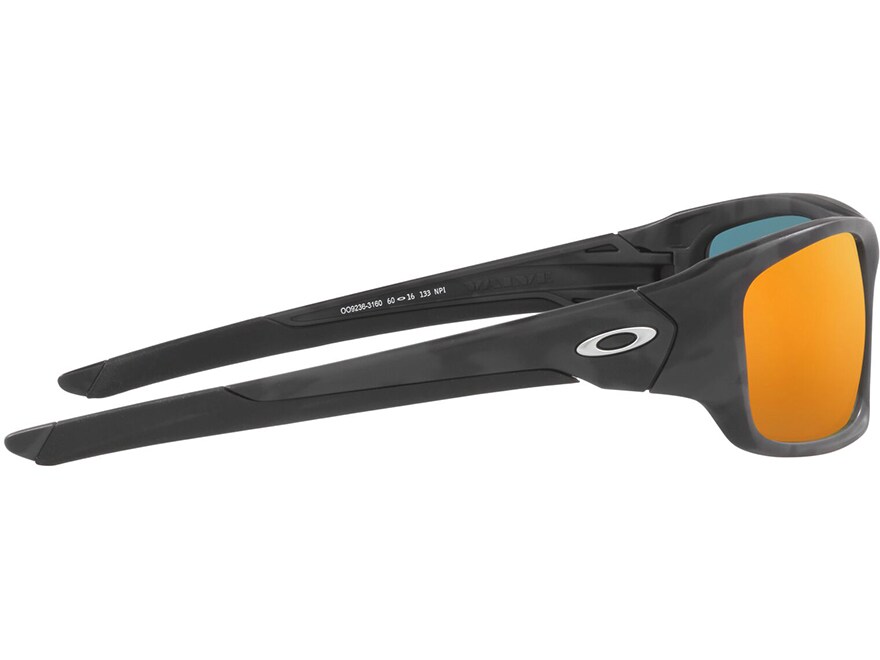Oakley Valve Polarized Sunglasses Matte Black Camo Frame/Ruby Lens