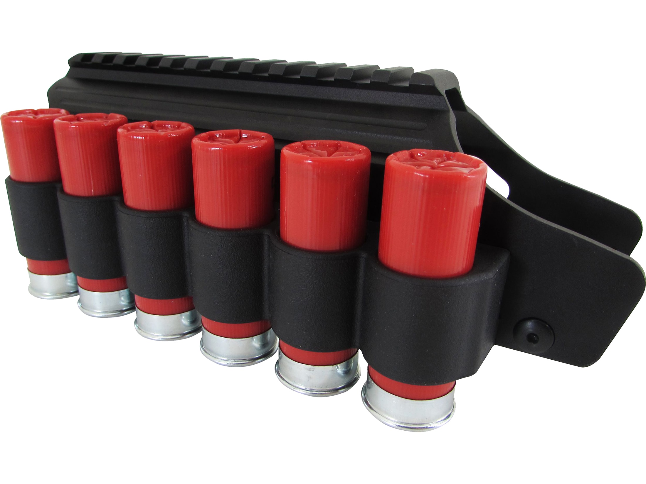 TacStar Shotgun Shell Holder Optics Rail 6-Round 12 Ga Mossberg 500,