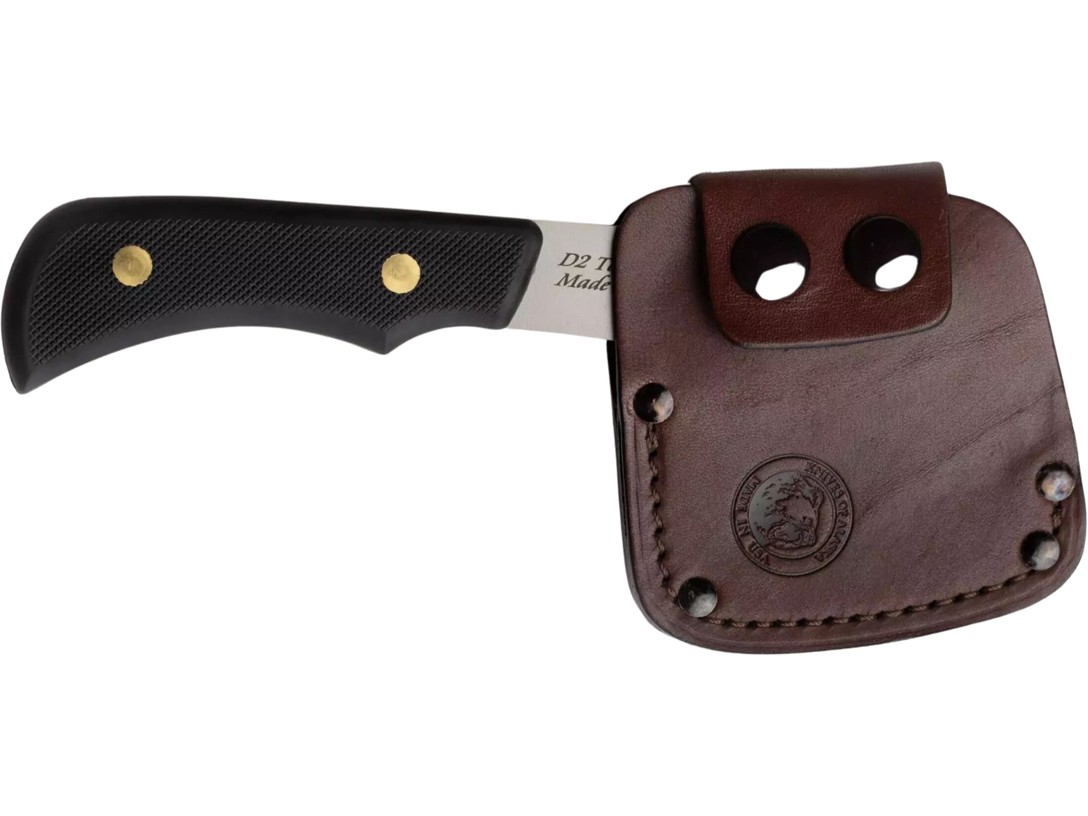 Knives of Alaska Bobcat Hatchet Suregrip Handle Black