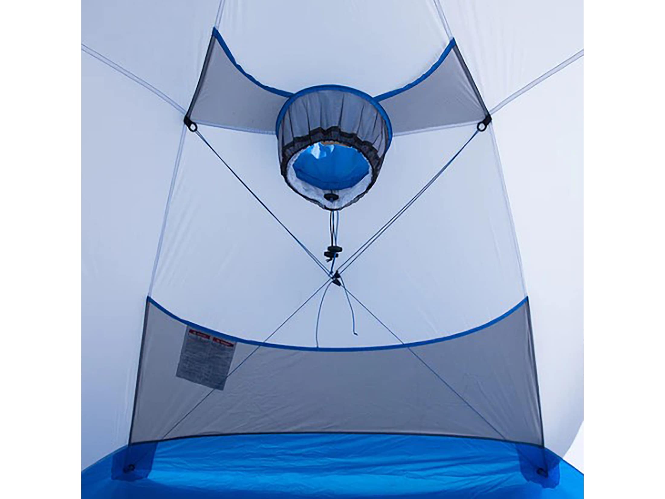 Stone glacier outlet tent