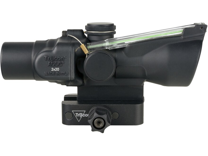 Trijicon ACOG TA47 Compact Rifle Scope 2x 20mm Dual-Illuminated Red