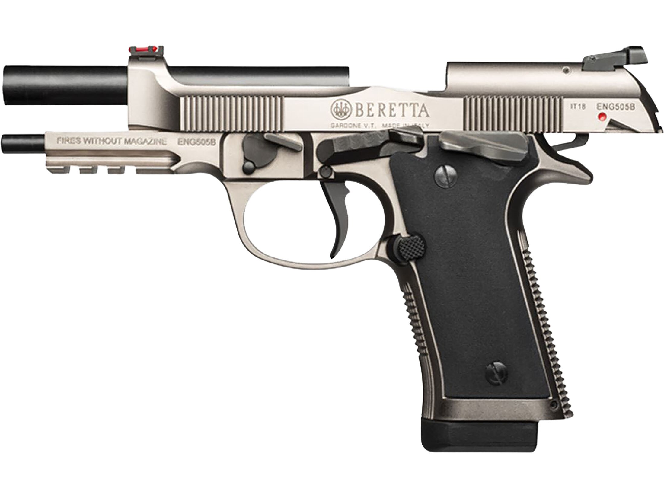Beretta 92X Performance 9mm Luger Pistol 4.9 Barrel 10+1 Round Nitsan