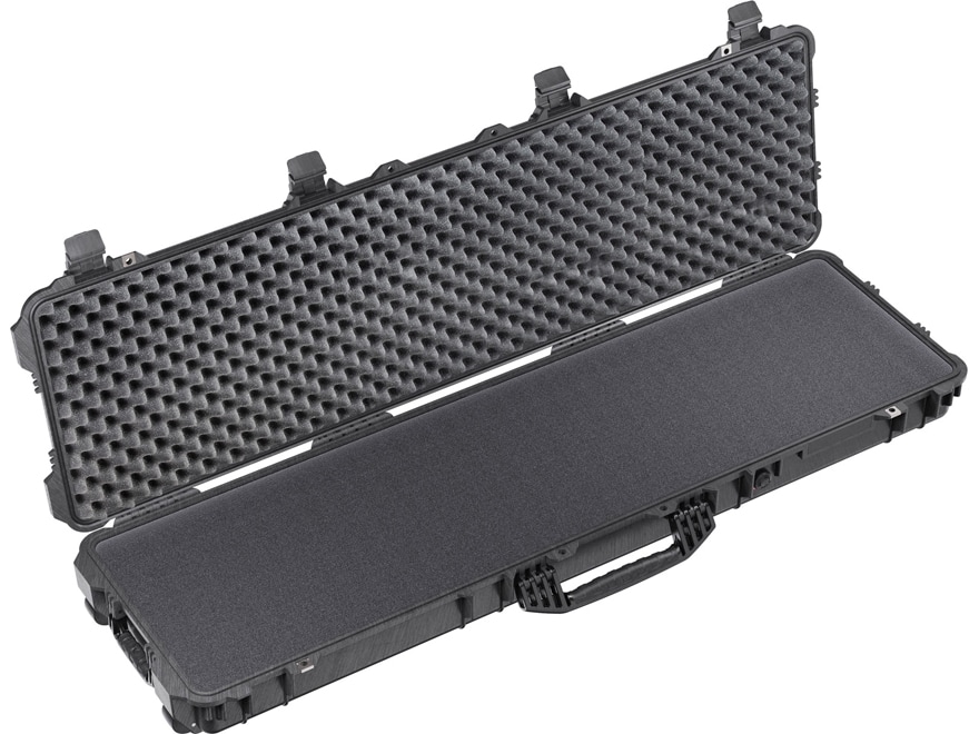 Pelican 1750 Gen 2 Scoped Rifle Case Solid Foam Insert Wheels 56