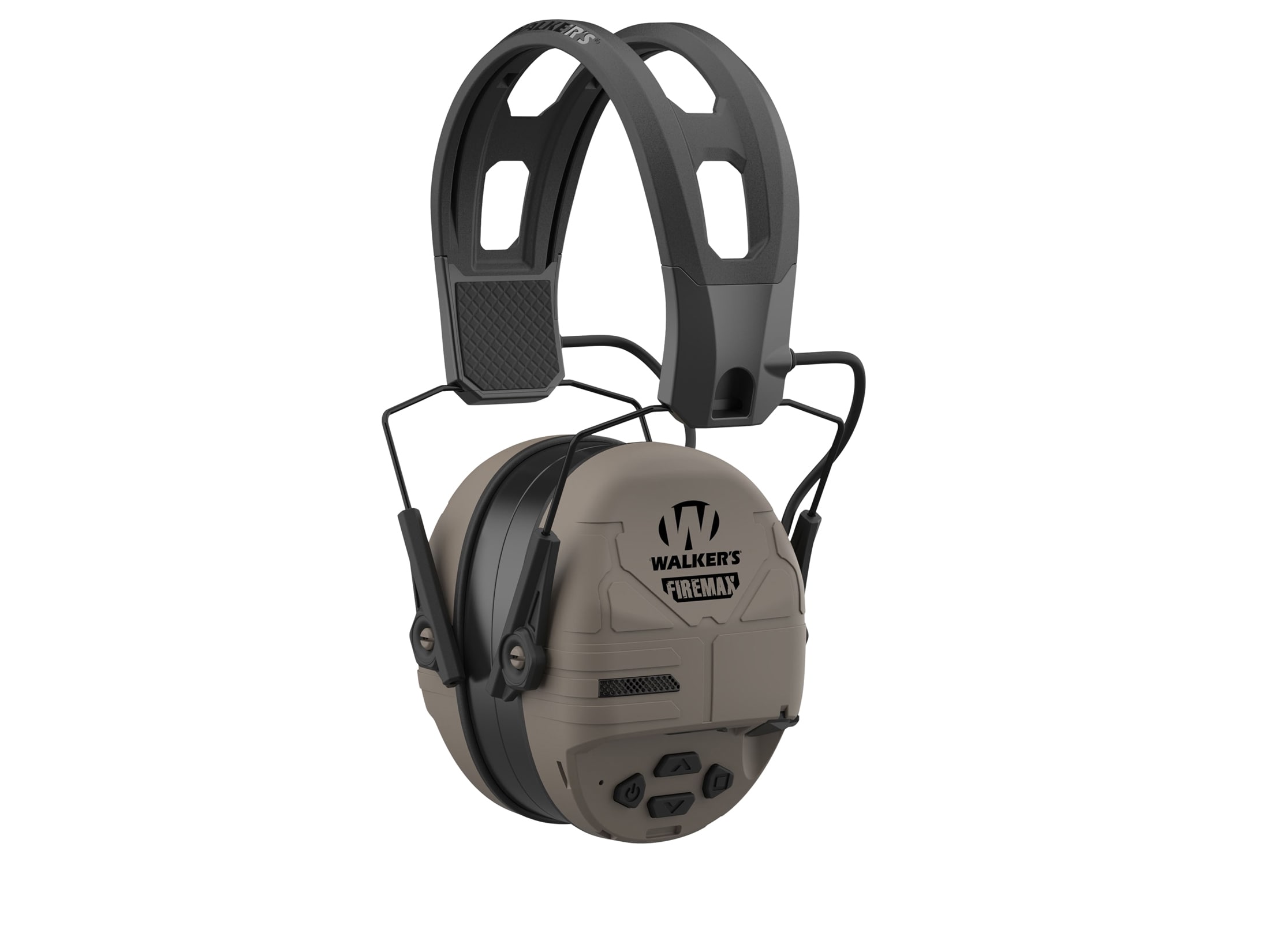 Walker's FireMax Rechargeable Electronic Ear Muffs Flat Dark Walker's FireMax Rechargeable Electronic Ear Muffs Flat Dark