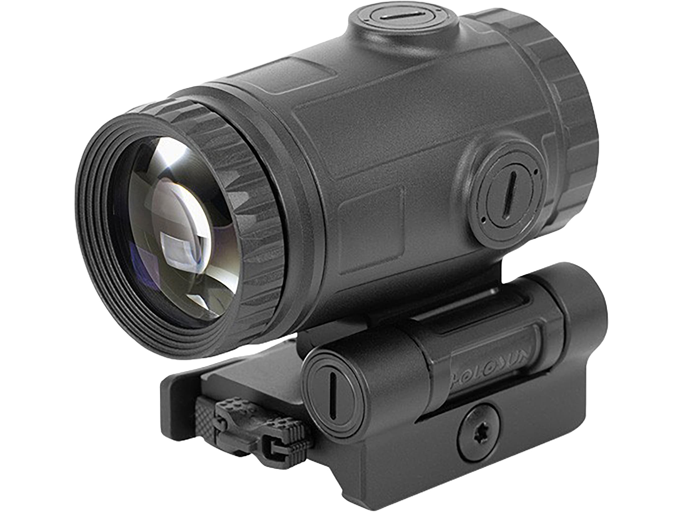 旭7.5㌅ Holosun HM3X Micro 3x Flip Magnifier QD Mount Aluminum Matte Black