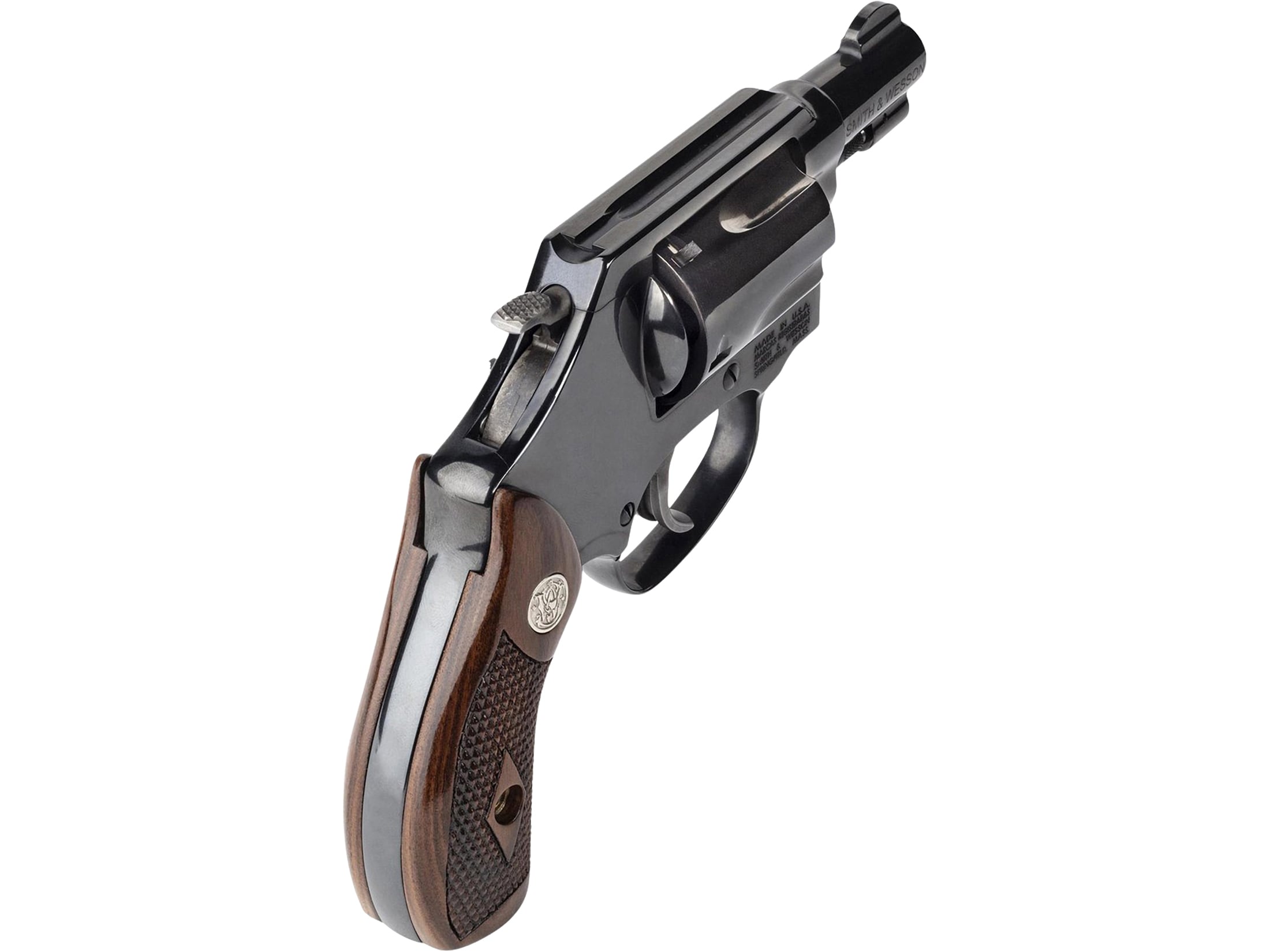 Smith & Wesson Model 36 38 Special +P Revolver 1.88 Blued Barrel 5