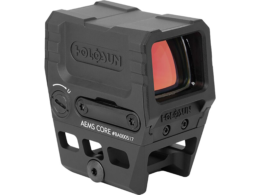 Holosun AEMS CORE Advanced Enclosed Micro Sight 1x 2 MOA Red Dot