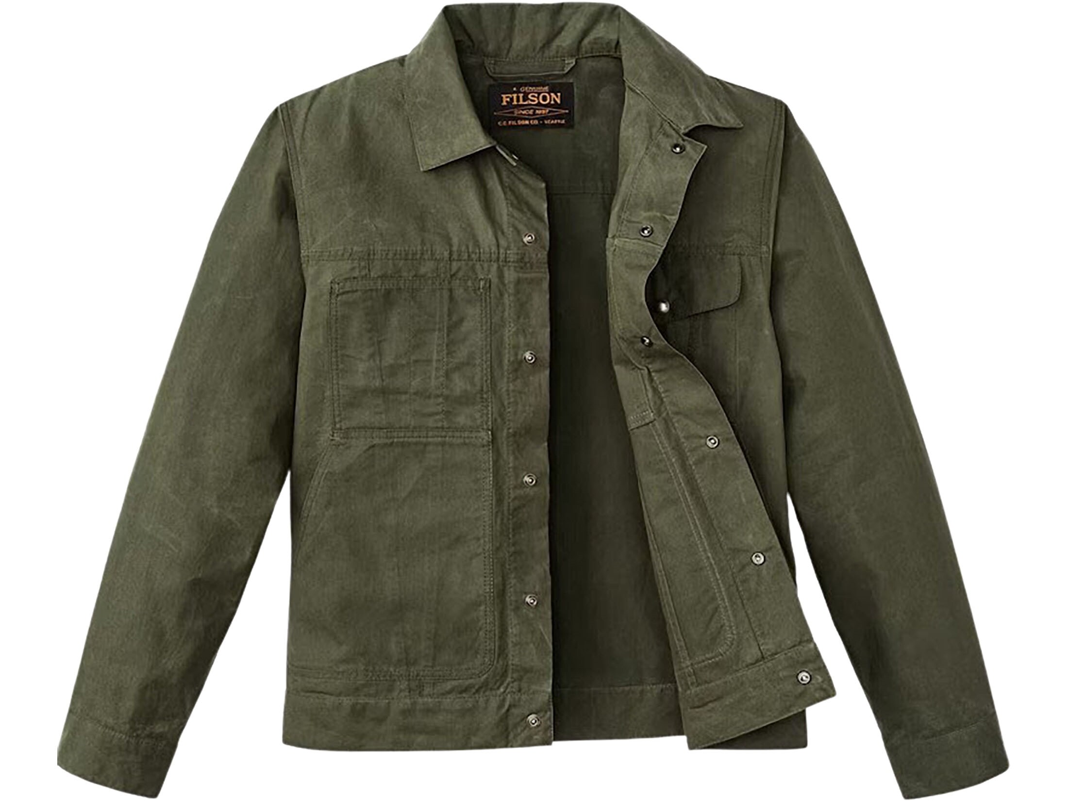 Filson Men's Ranger Short Cruiser Jacket Olive XL