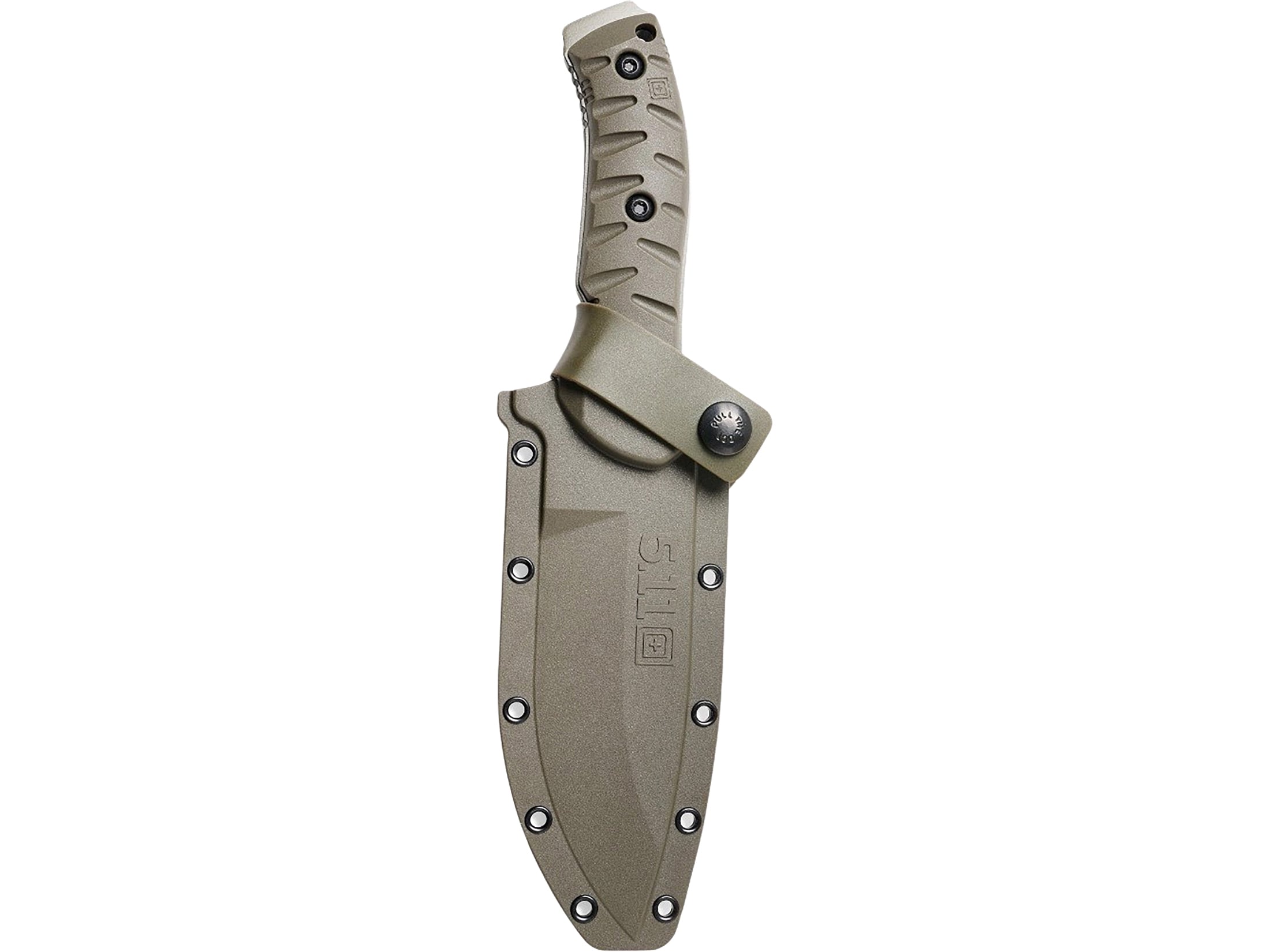 5.11 CFK 5 Fixed Blade Knife 5 Drop Point 4135 Black Blade Fiberglass