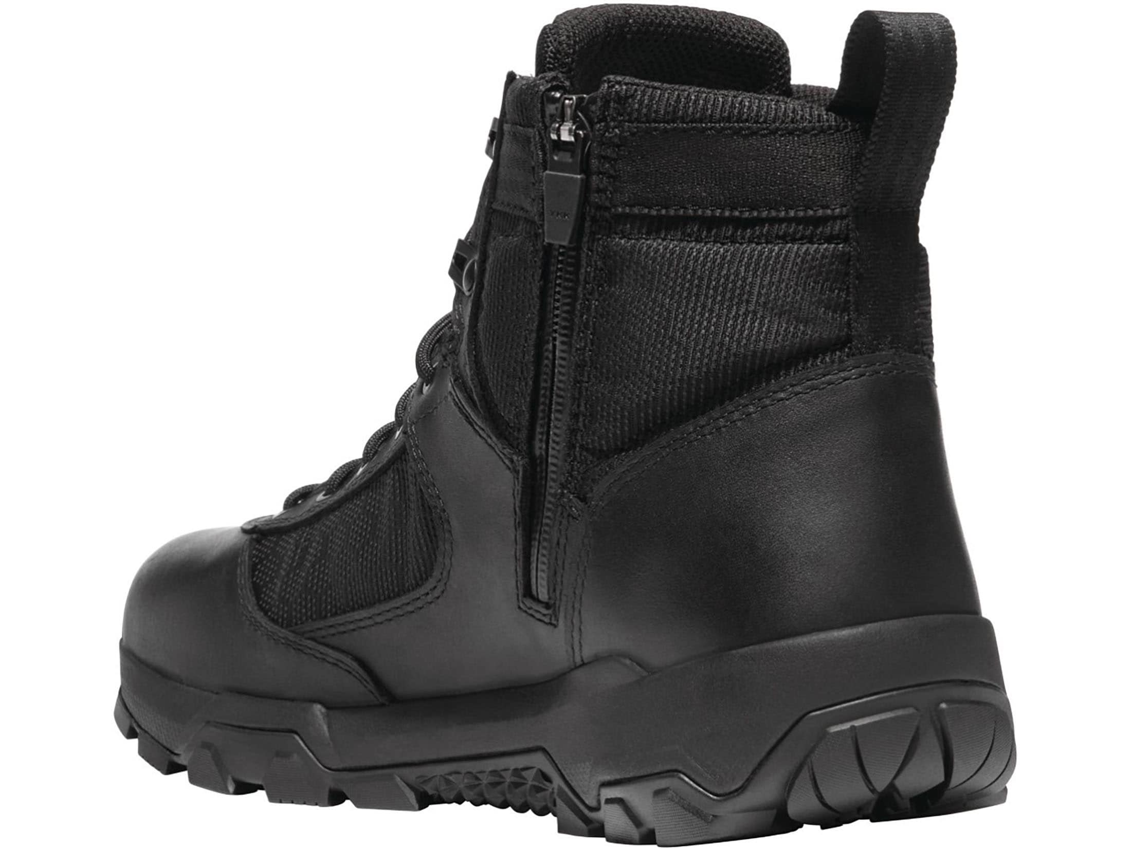Danner Sonic Side Zip 6 Tactical Boots Leather Black Men's 9.5 D