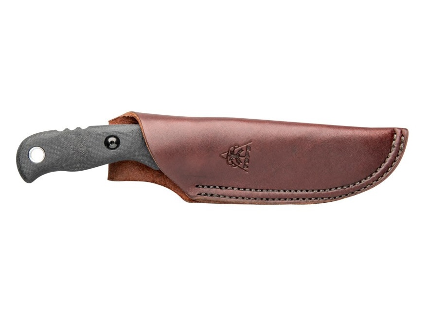 TOPS Knives Tex Creek Fixed Blade Knife 4.19 Drop Point 1095 Sniper