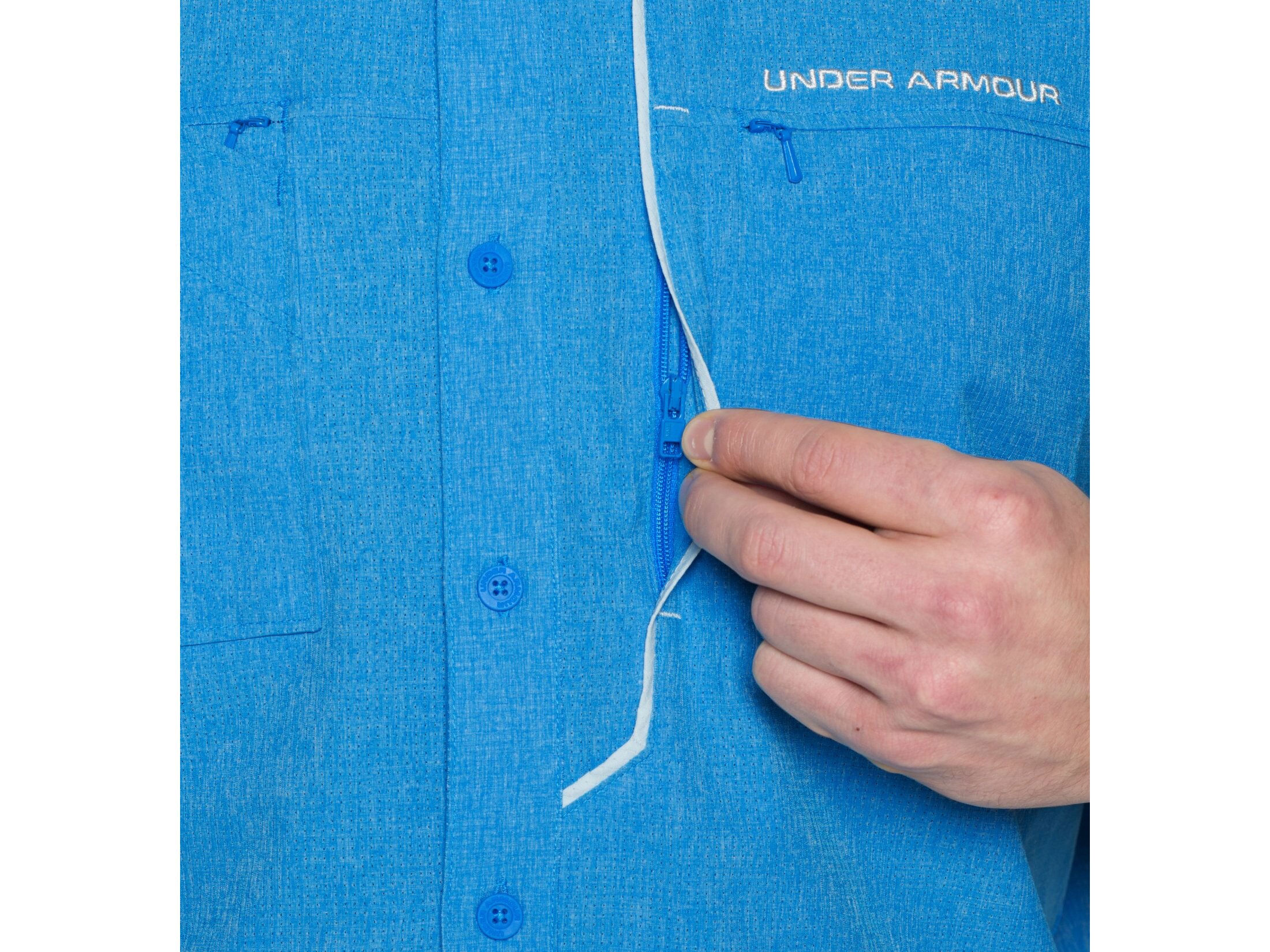 Under Armour Mens UA ArmourVent Fishing Woven Long Sleeve