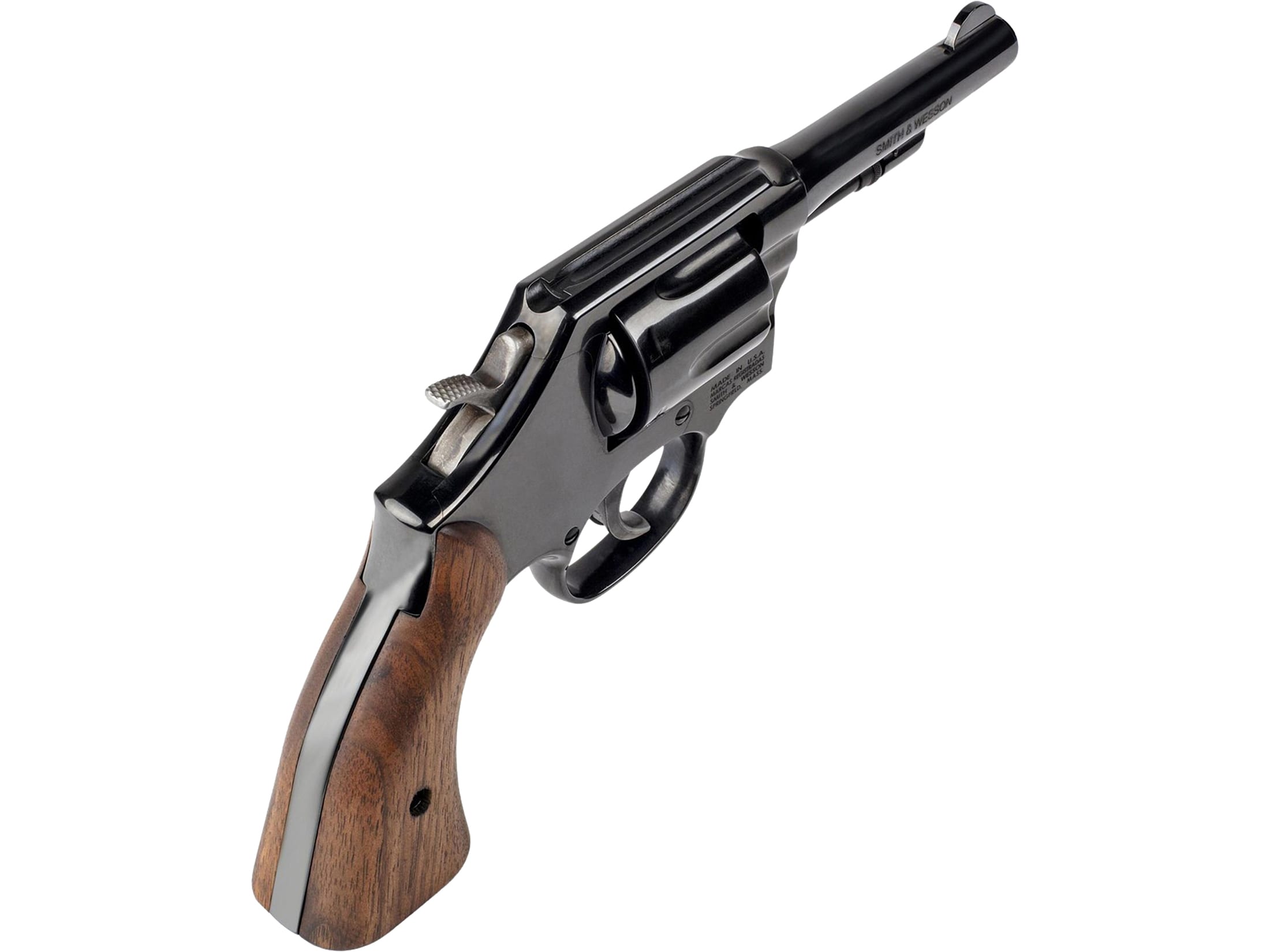 Smith & Wesson Model 10 38 Special +P Revolver 4 Blued