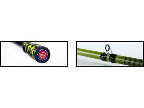 Favorite Lunker's TV Defender fishing rod 7'2 2 piece bass largemouth  EPS23596