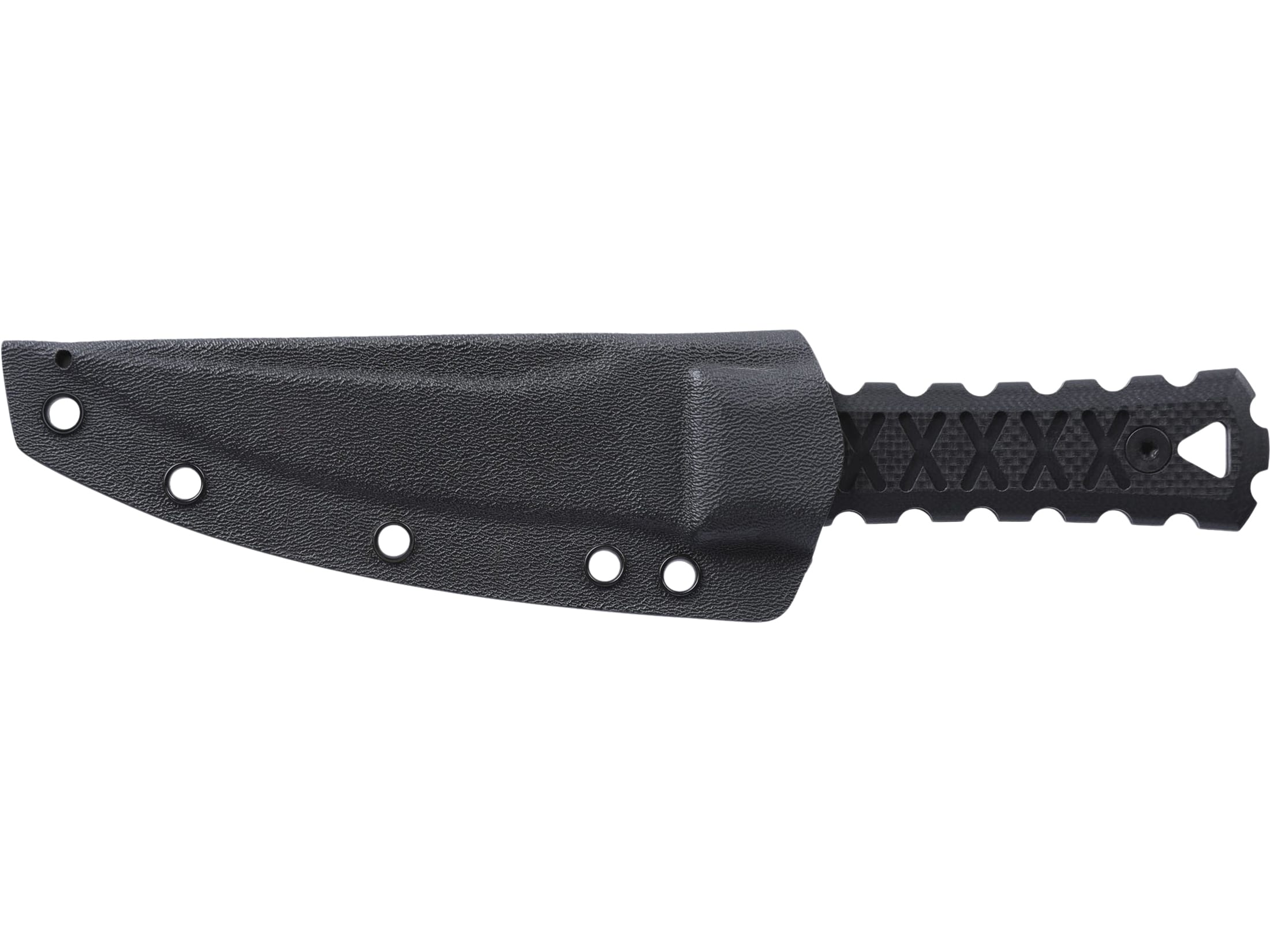 CRKT Hz4 Fixed Blade Knife 4.76 Drop Point SK-5 Black