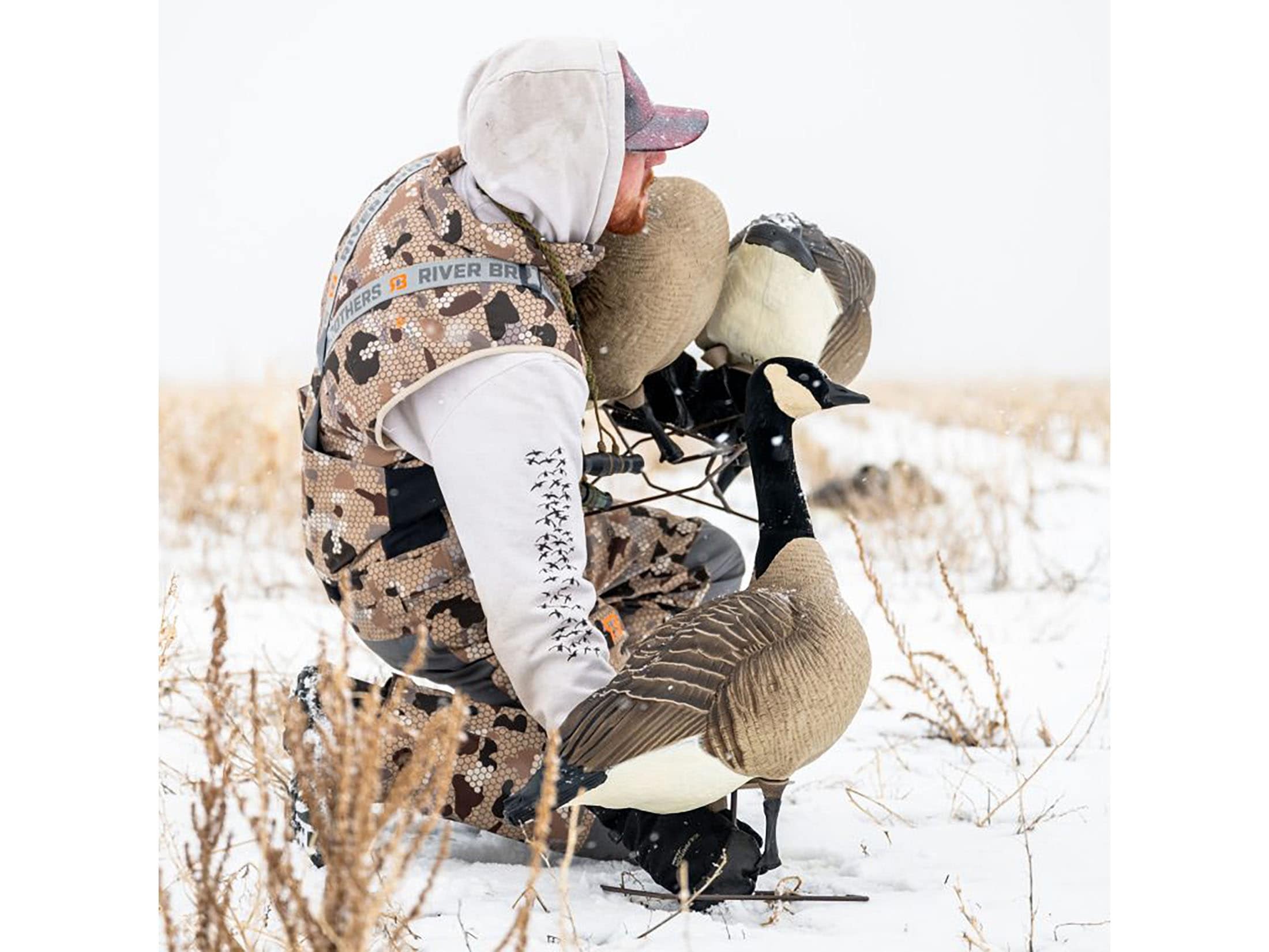 Dave Smith Decoys DSD Maxima Full Body Canada Goose Decoy 4PK