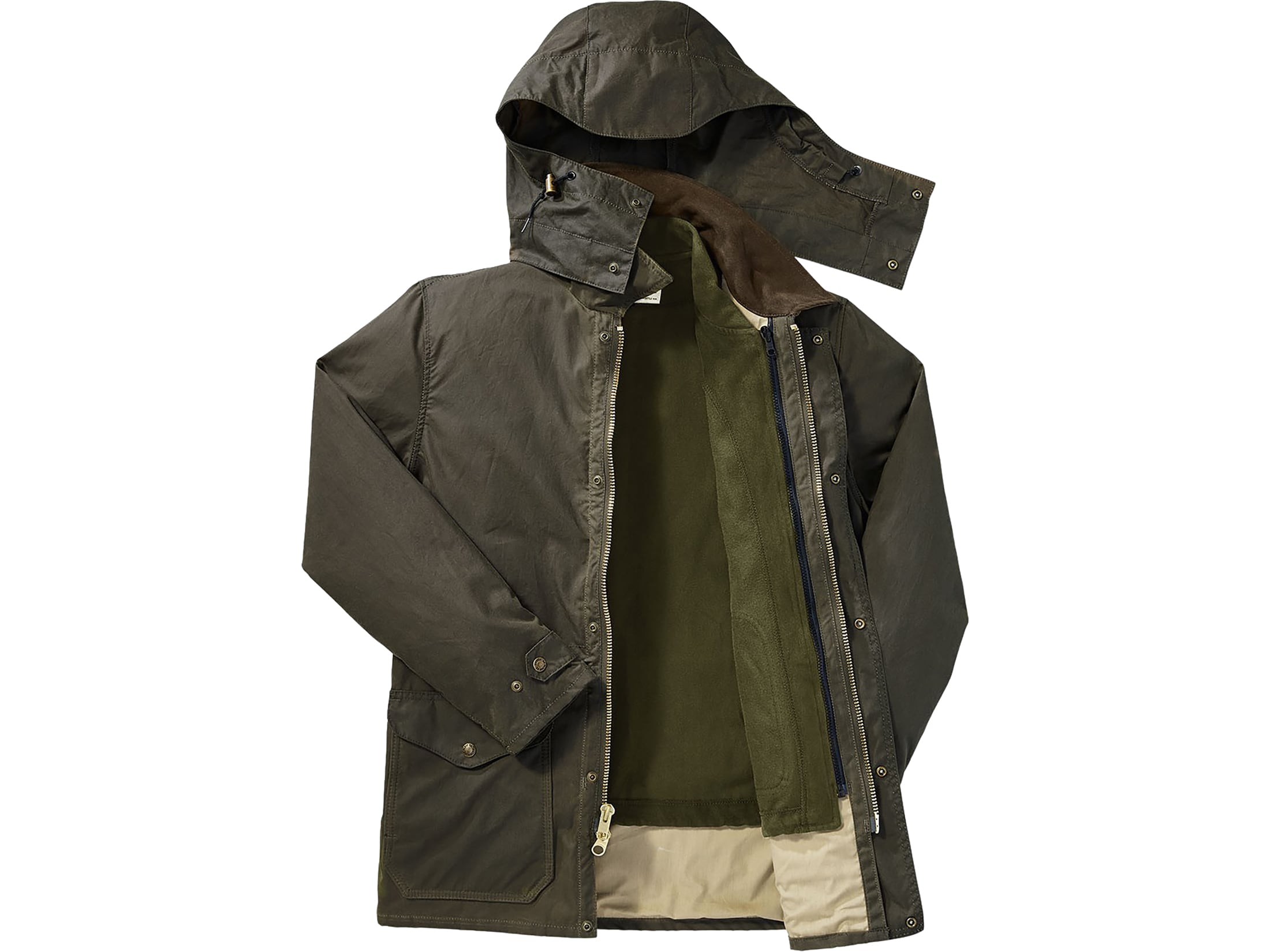 Filson Men s Cover Cloth Mile Marker Coat Otter Green XL