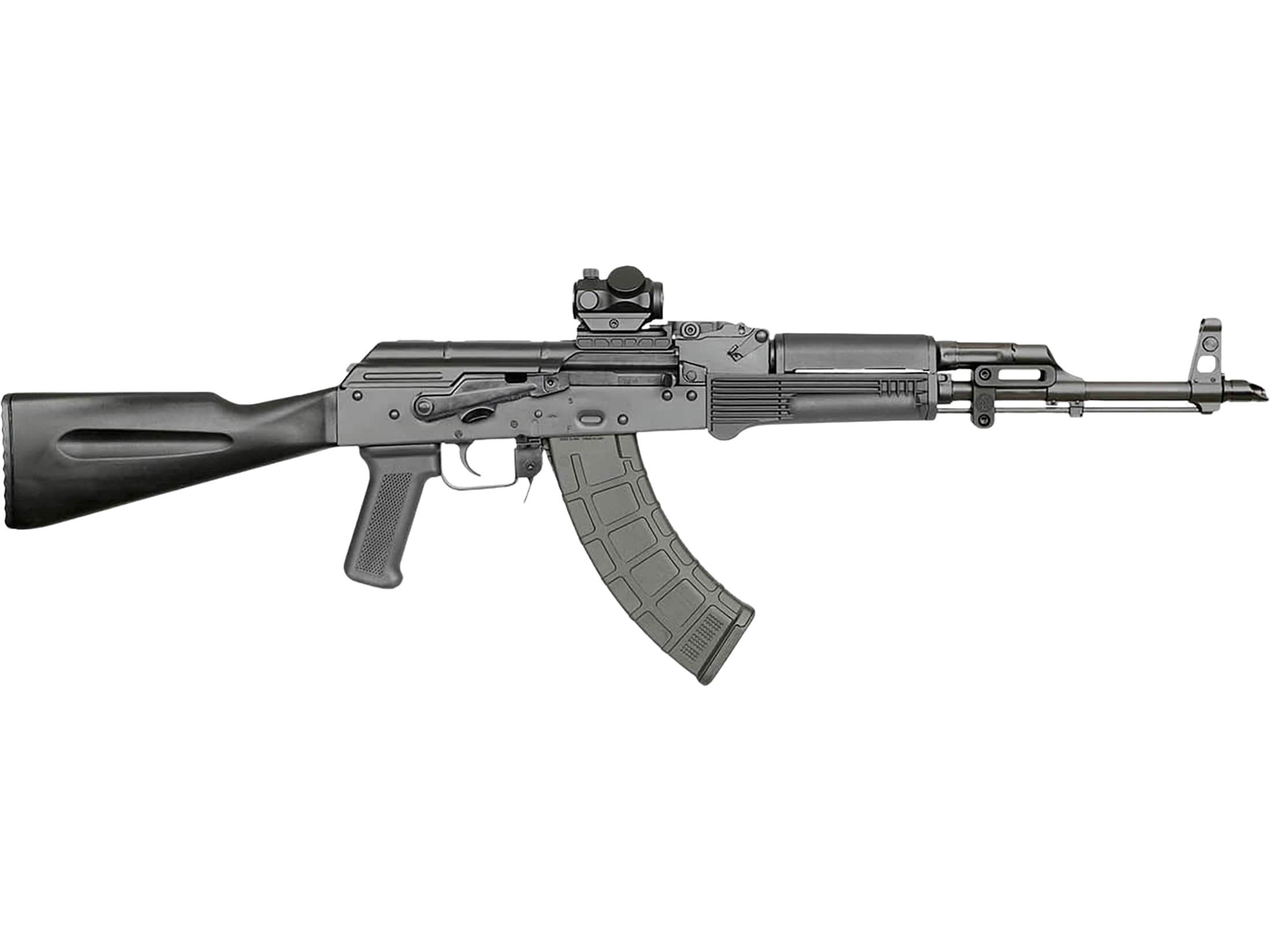 Midwest Industries Barrel Mount M-LOK Rail AK-47 Aluminum Black