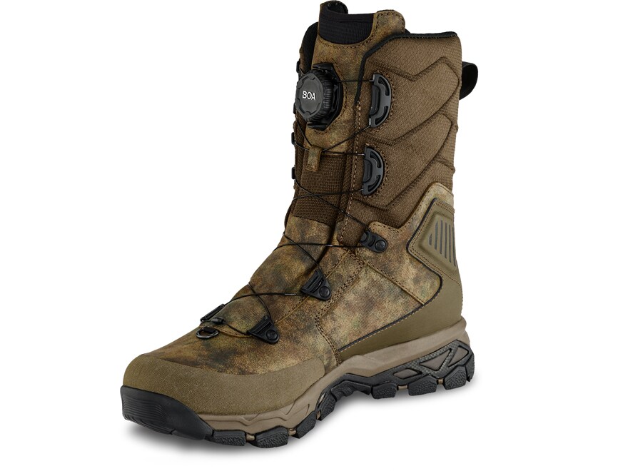 Irish Setter Pinnacle BOA 11 Hunting Boots Leather Earth Field Camo