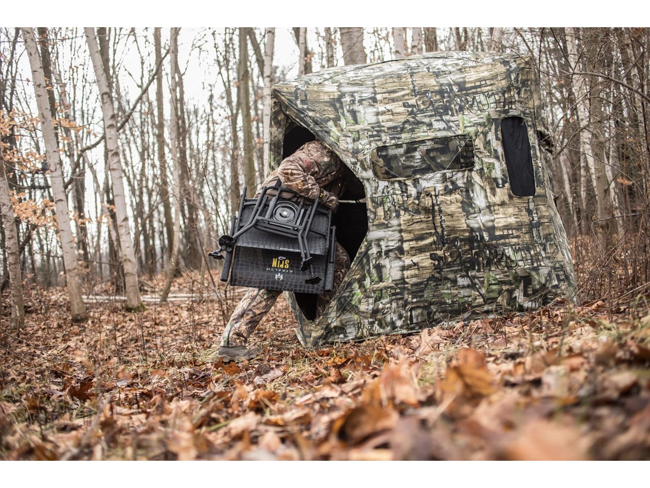 Hawk Stealth Spin Hunting Blind Chair