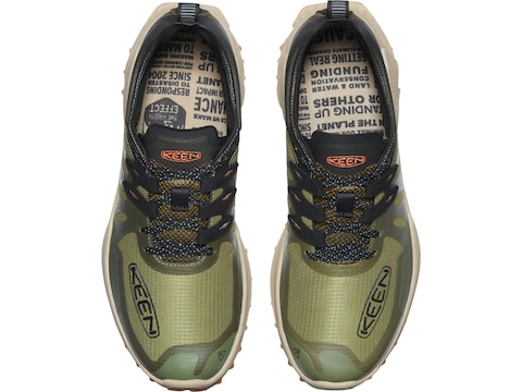 Keen Zionic Speed Hiking Shoes Synthetic Dark Olive/Scarlet  display picture 1