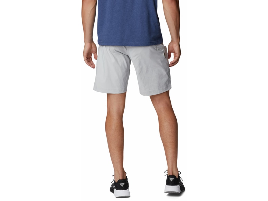 Columbia Men s PFG Blood Guts Stretch Shorts Cool Gray 44 Waist 10