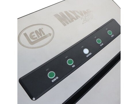 LEM MaxVac 100 Compact Vacuum Sealer with 10 Quart Bags and 10