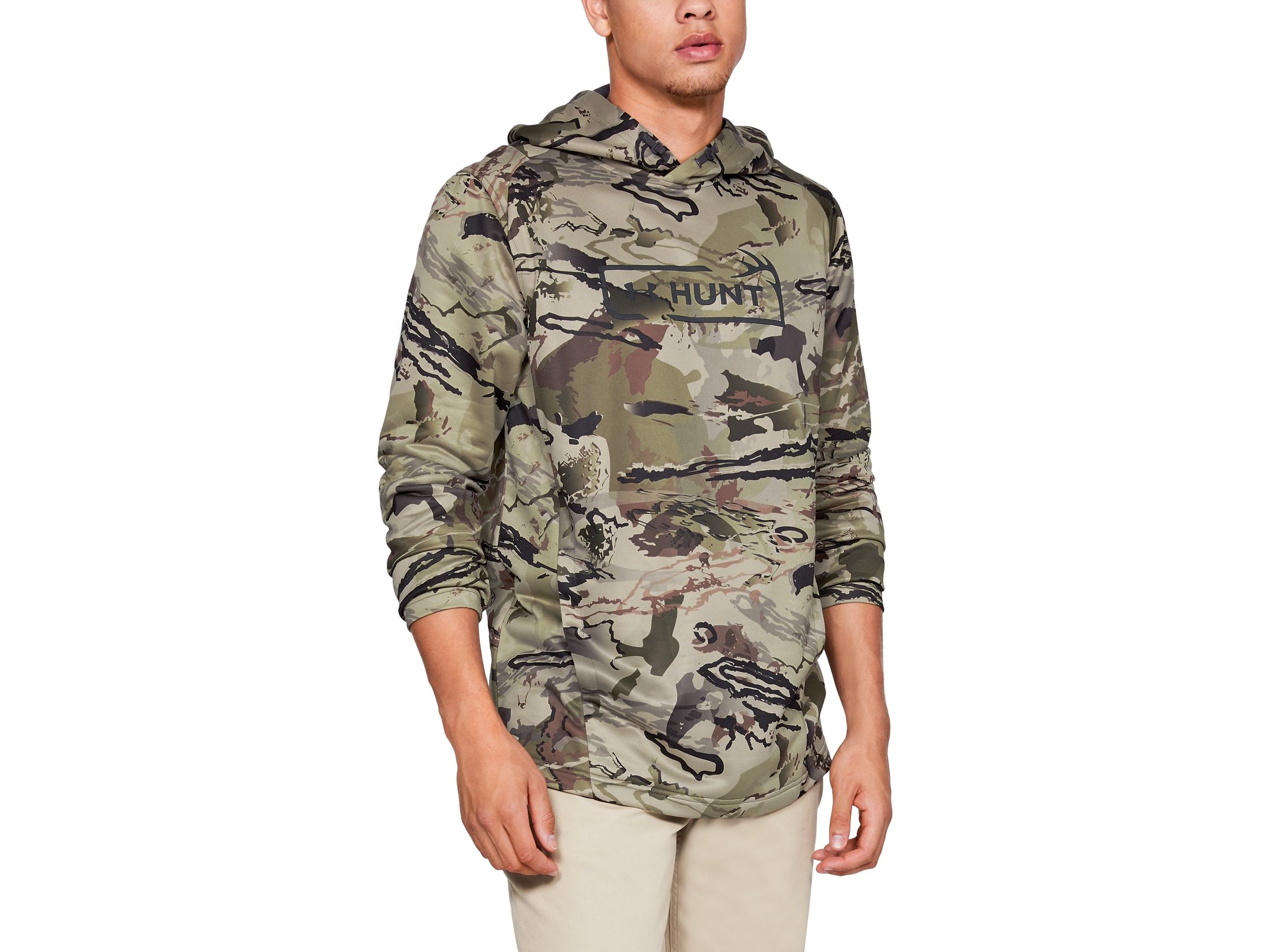 Under Armour Men's Tech Terry Camo Hoodie Hunting NWT 