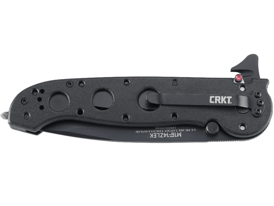 CRKT M16-13ZLEK Pocket Knife 3.38 Partially Serrated Spear Point AUS-8